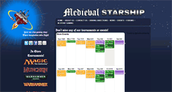 Desktop Screenshot of medievalstarship.com